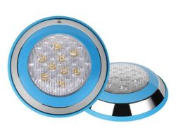 12V 18W IP68 waterproof surface mounted underwater led pool light