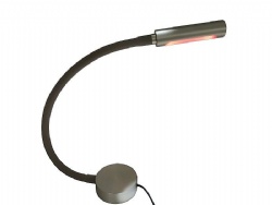 Stainless Steel LED Reading Light with USB Port